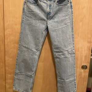 Levi's Light Blue Straight Jeans